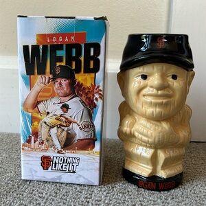 Logan Webb S.F. Giants Tiki Mug